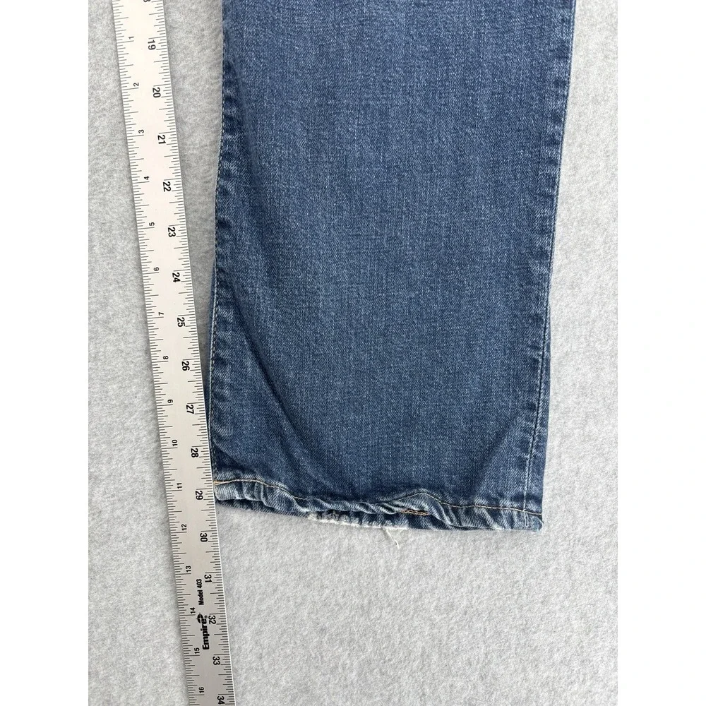 Polo Ralph Lauren Varick Slim Straight Jeans Mens 38x29 Blue Stretch Denim